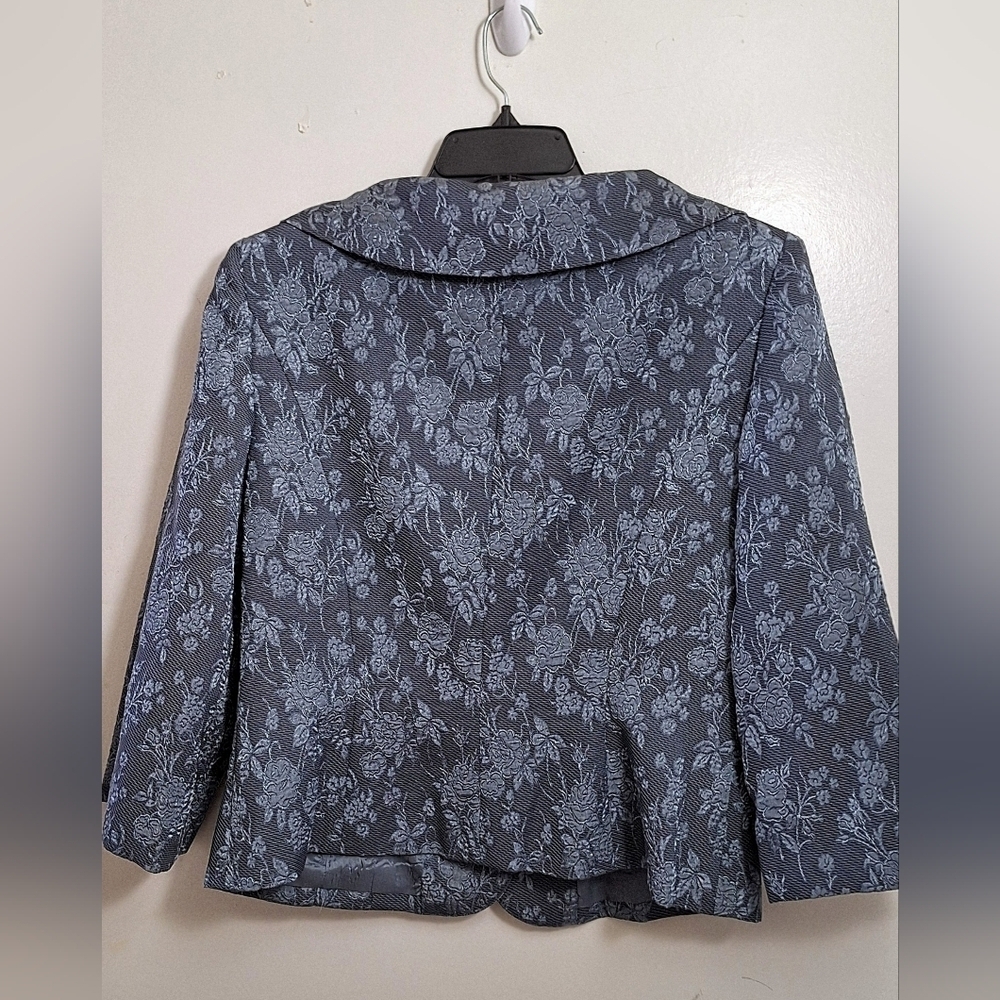 Maggie London Brocade Patterned Dress and Jacket Ensemble - Picture 3 of 6